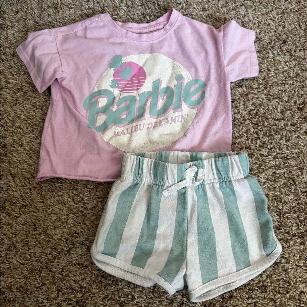 Target Barbie set